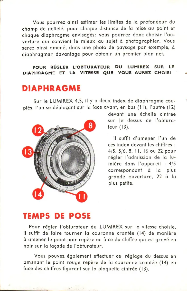 1954 - Notice Lumirex 4,5 - page 8