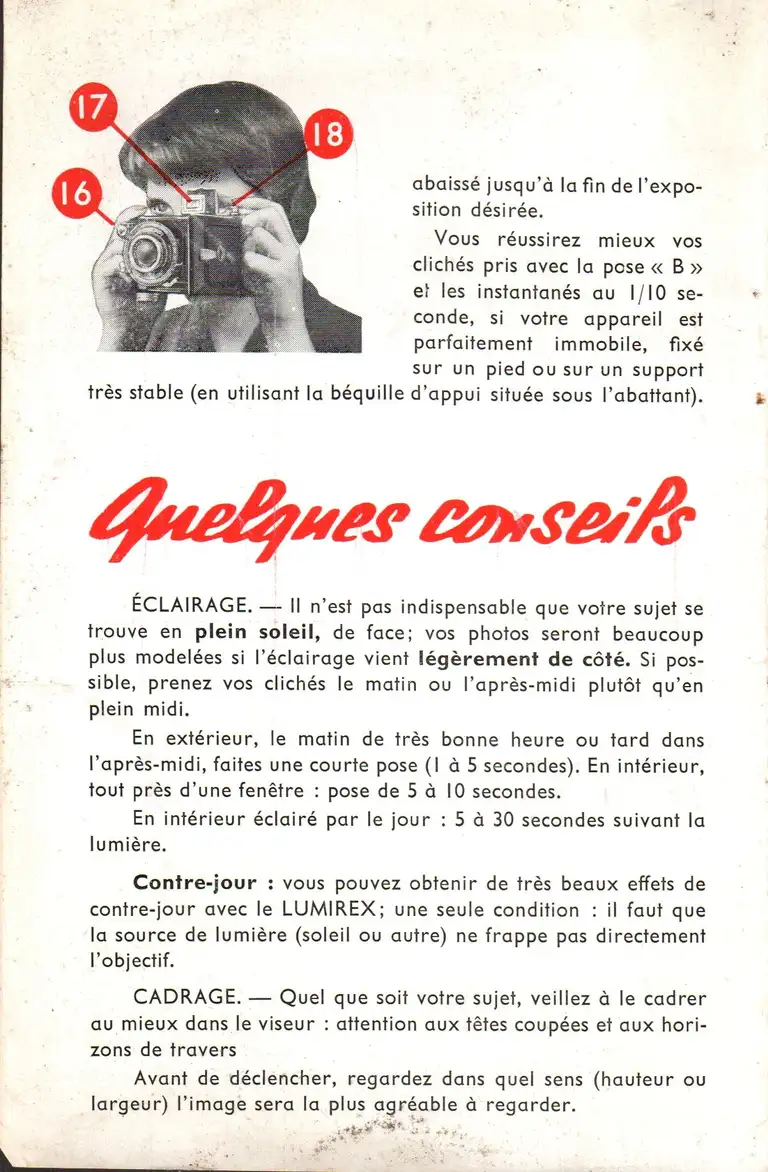 1954 - Notice Lumirex 4,5 - page 10