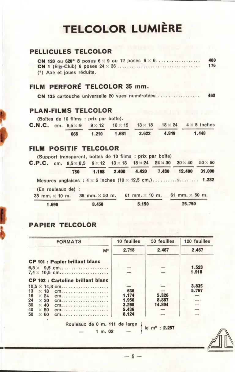 1958-03 - Prix courant - page 6