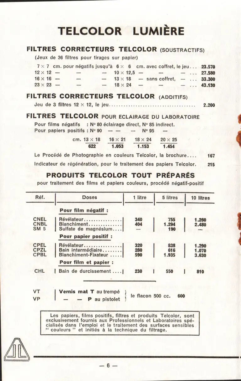 1958-03 - Prix courant - page 7