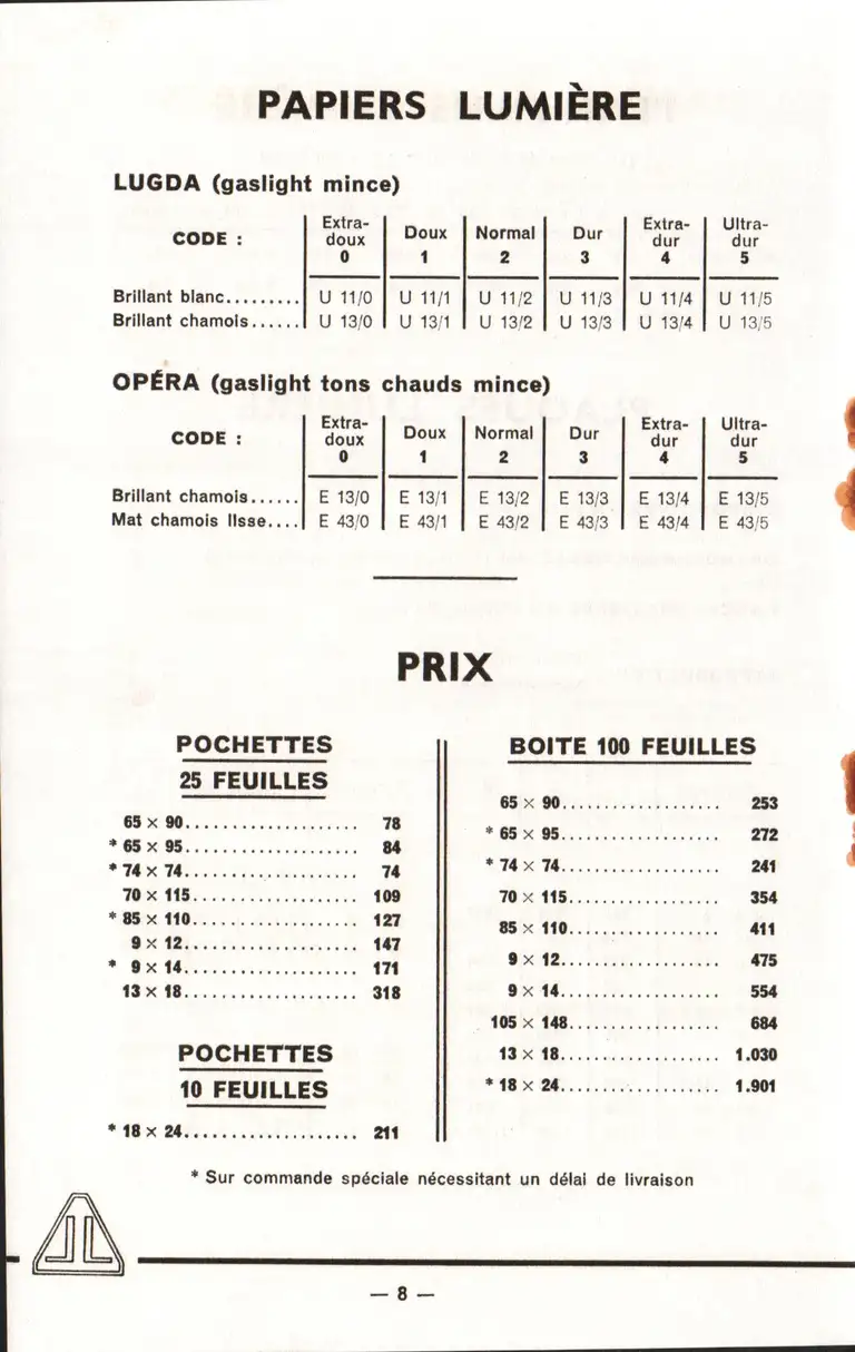 1958-03 - Prix courant - page 9