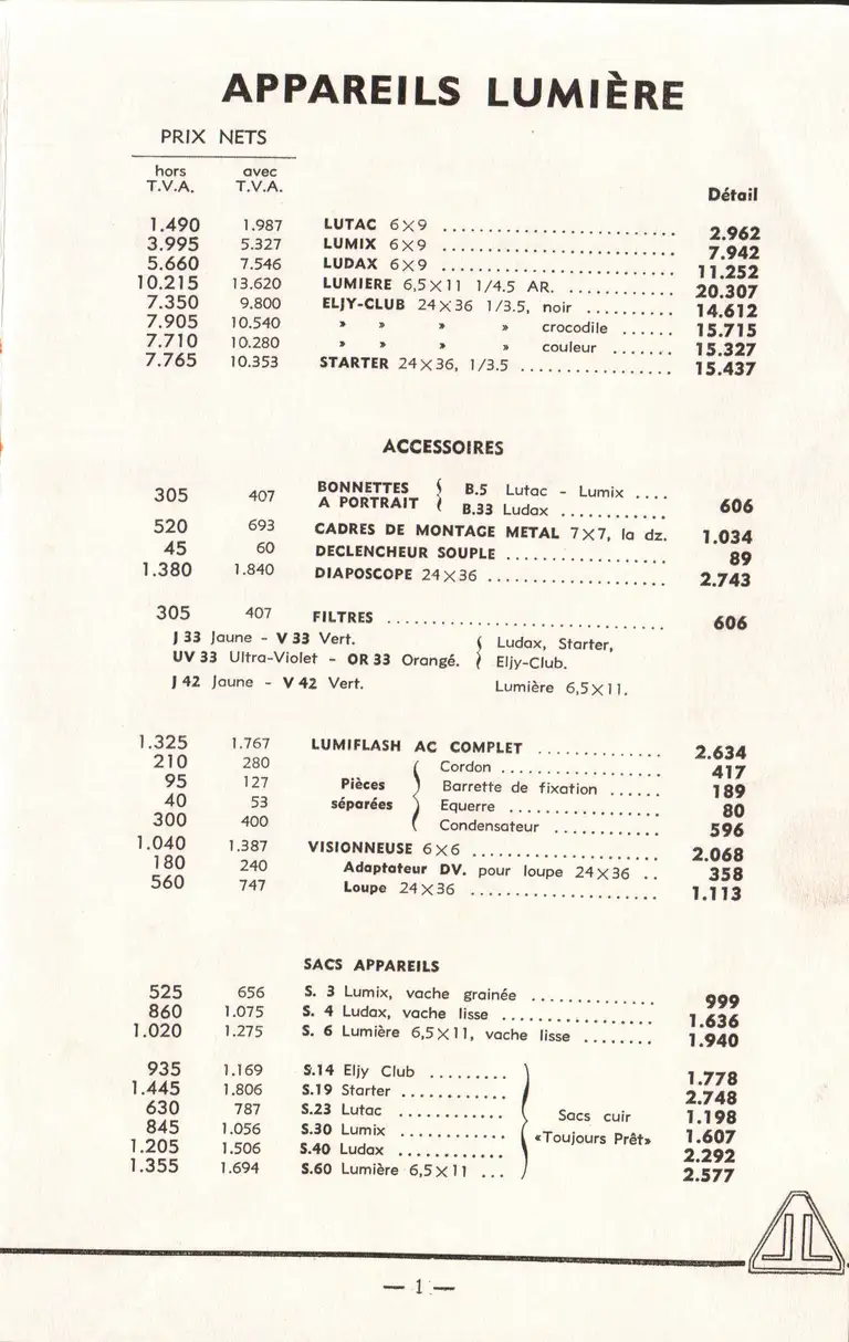 1959-07 - Tarif général - page 2