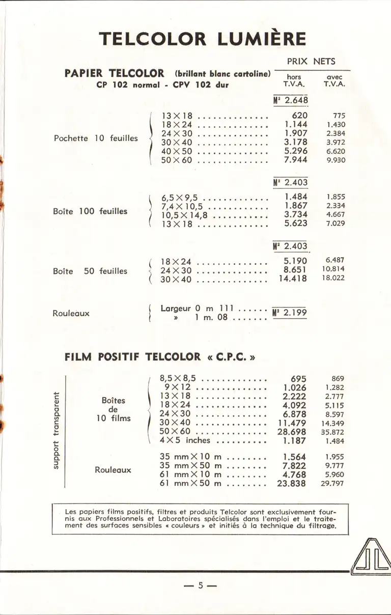 1959-07 - Tarif général - page 6