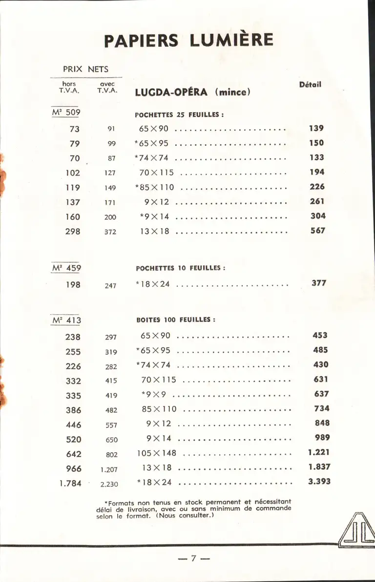 1959-07 - Tarif général - page 9