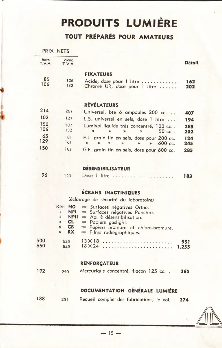 1959-07 - Tarif général - page 17