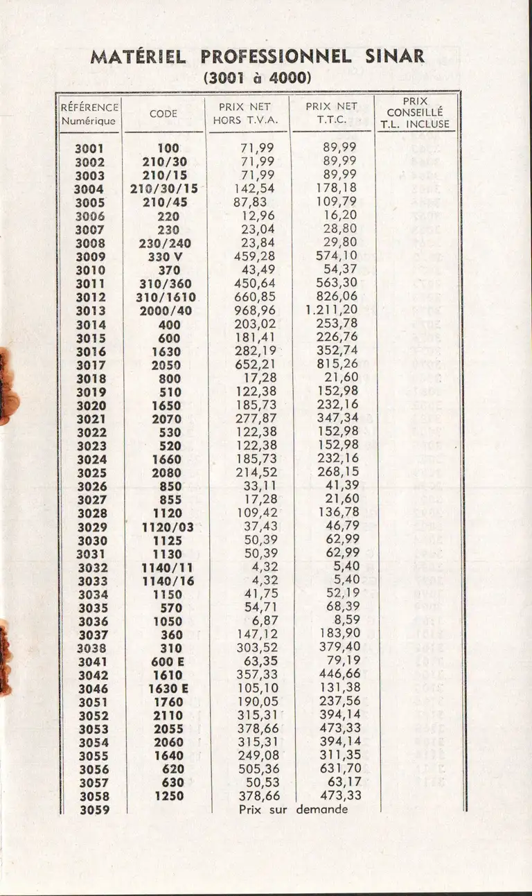 1960-03 - Tarif général - 13