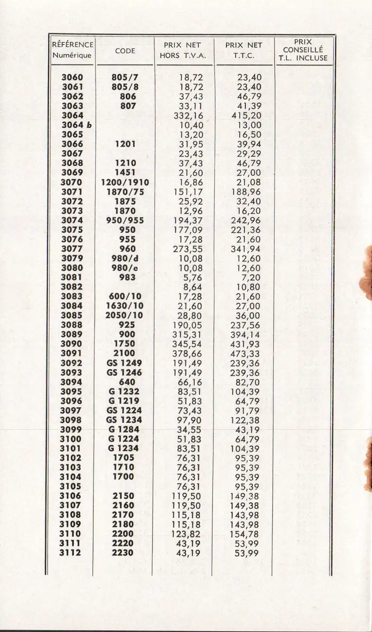 1960-03 - Tarif général - 14