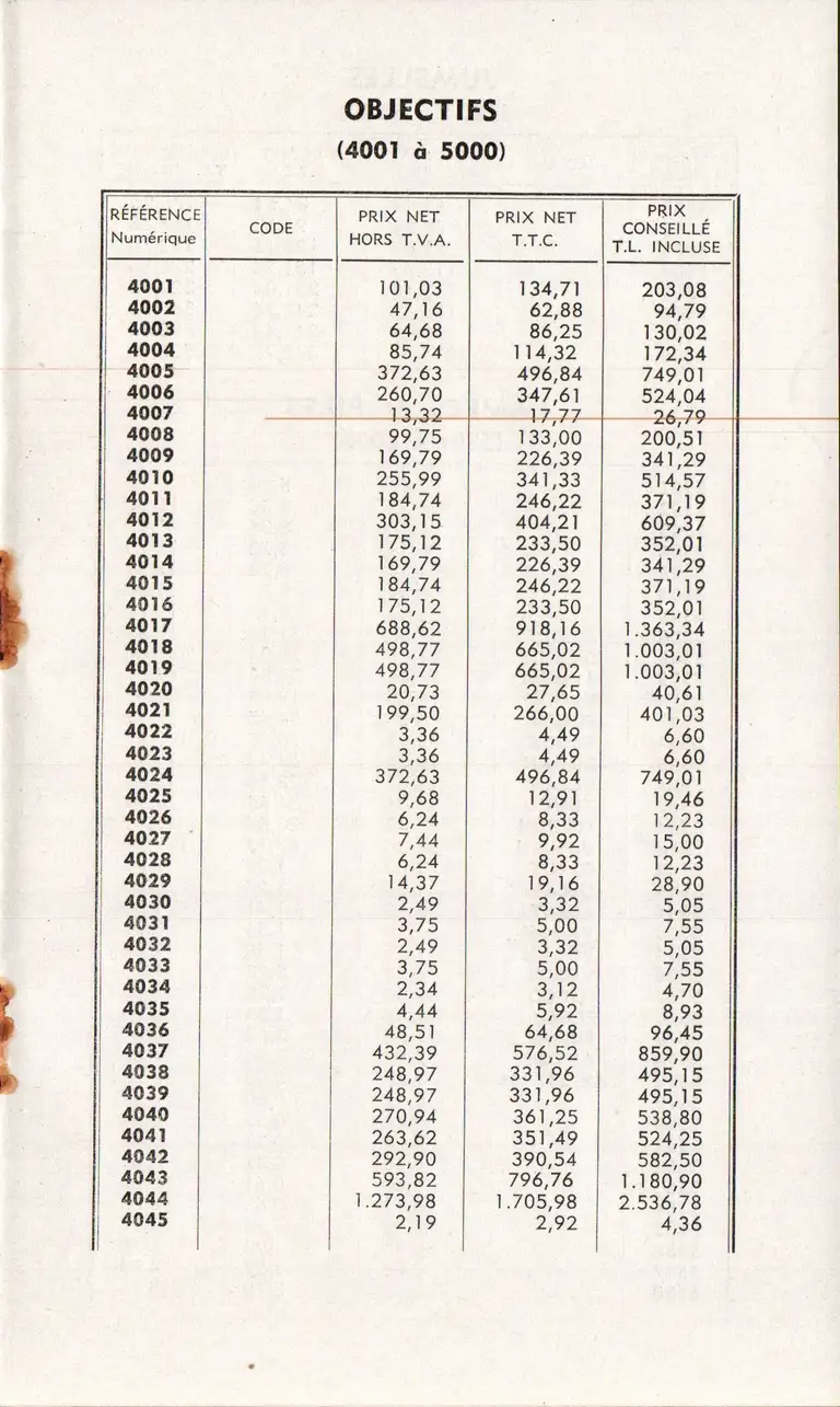 1960-03 - Tarif général - 15