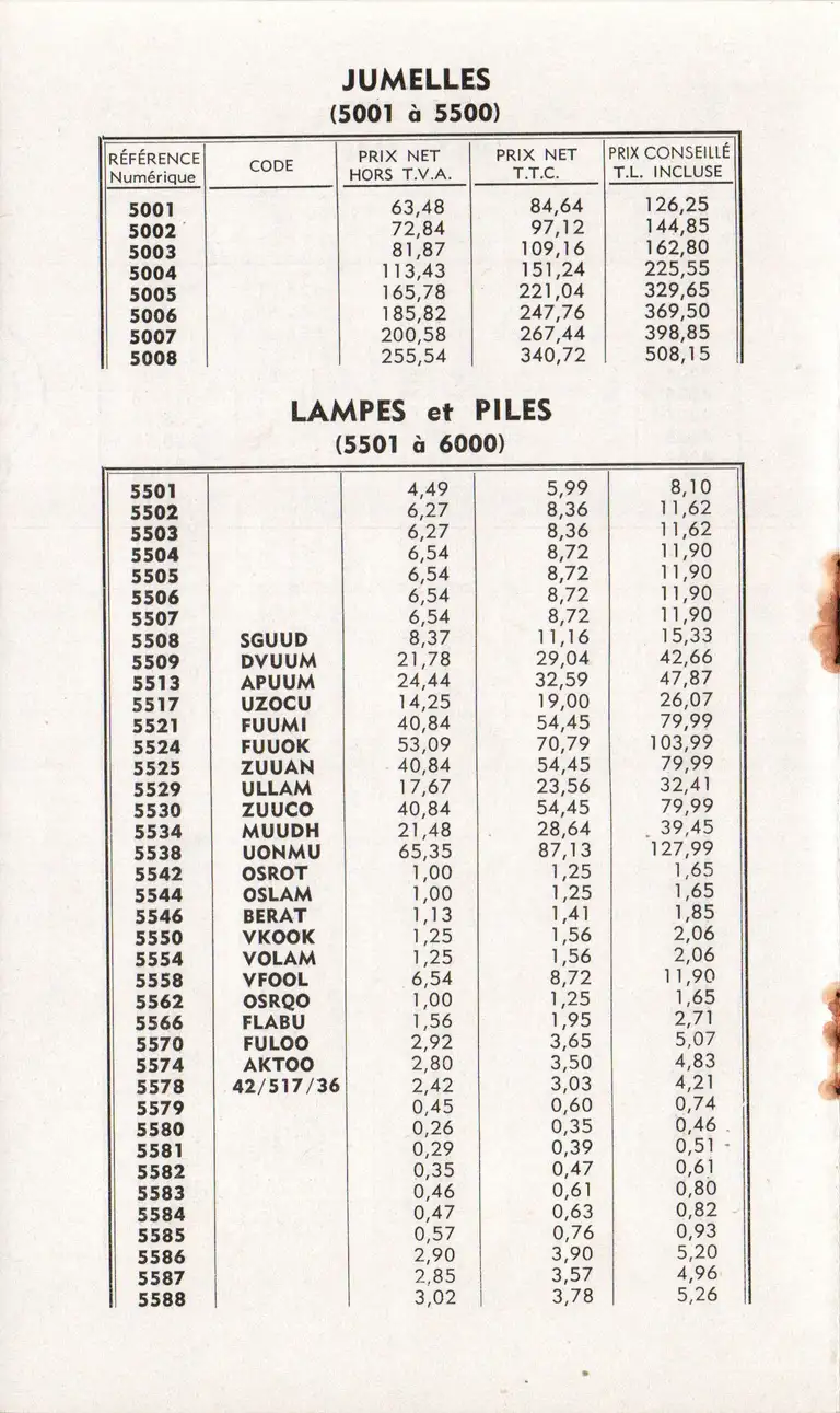 1960-03 - Tarif général - 16