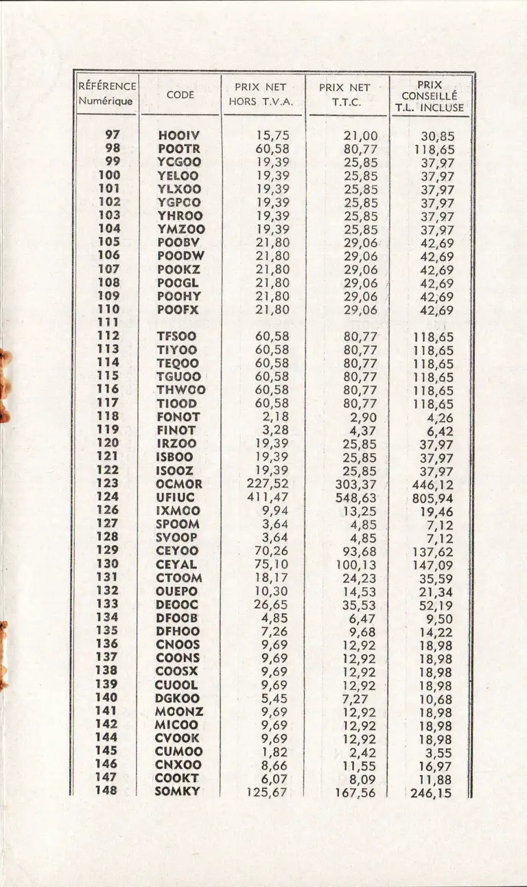 1960-03 - Tarif général - 5