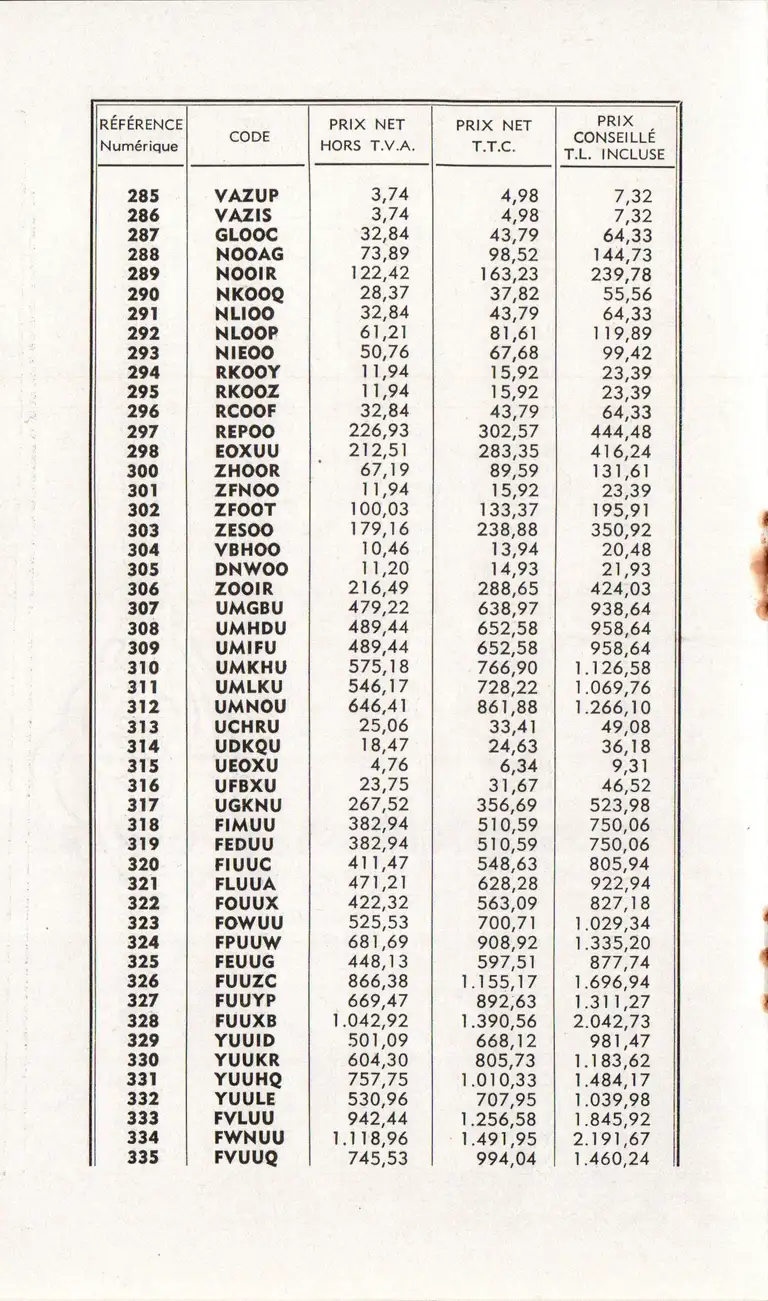1960-03 - Tarif général - 8