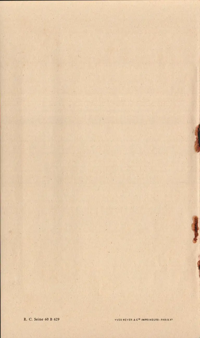 Tarif surfaces sensibles et produits - décembre 1960 12