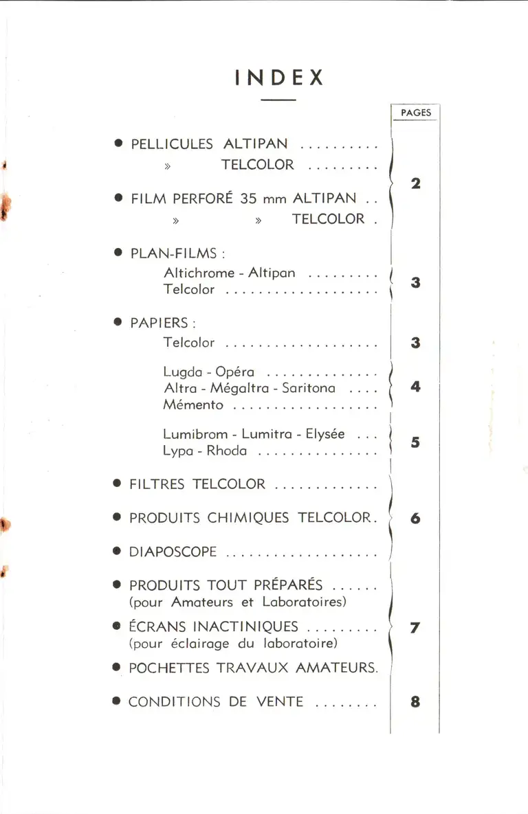 1963-01 - Tarif - page 1