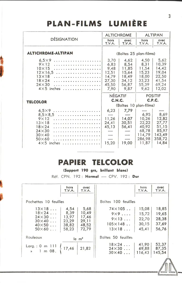 1963-01 - Tarif - page 3