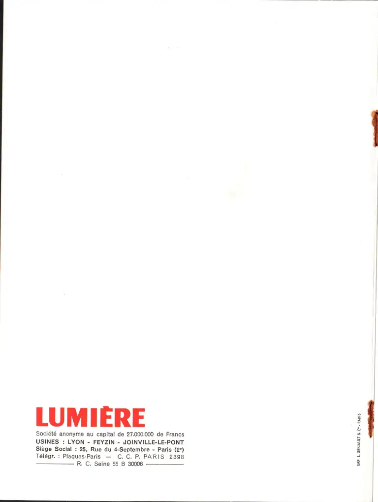 1965-01 - Tarif - Couverture