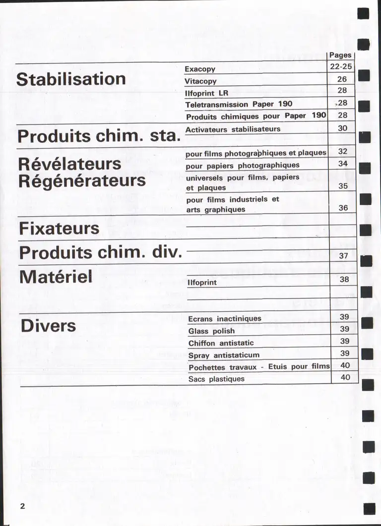 Lumière Diffusion - Tarif - janvier 1971 - 4