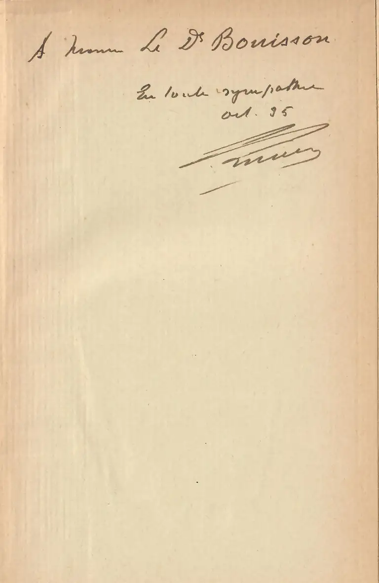 Hérédo-Tuberculose - envoi autographe - Laboratoires Lumière - 1935