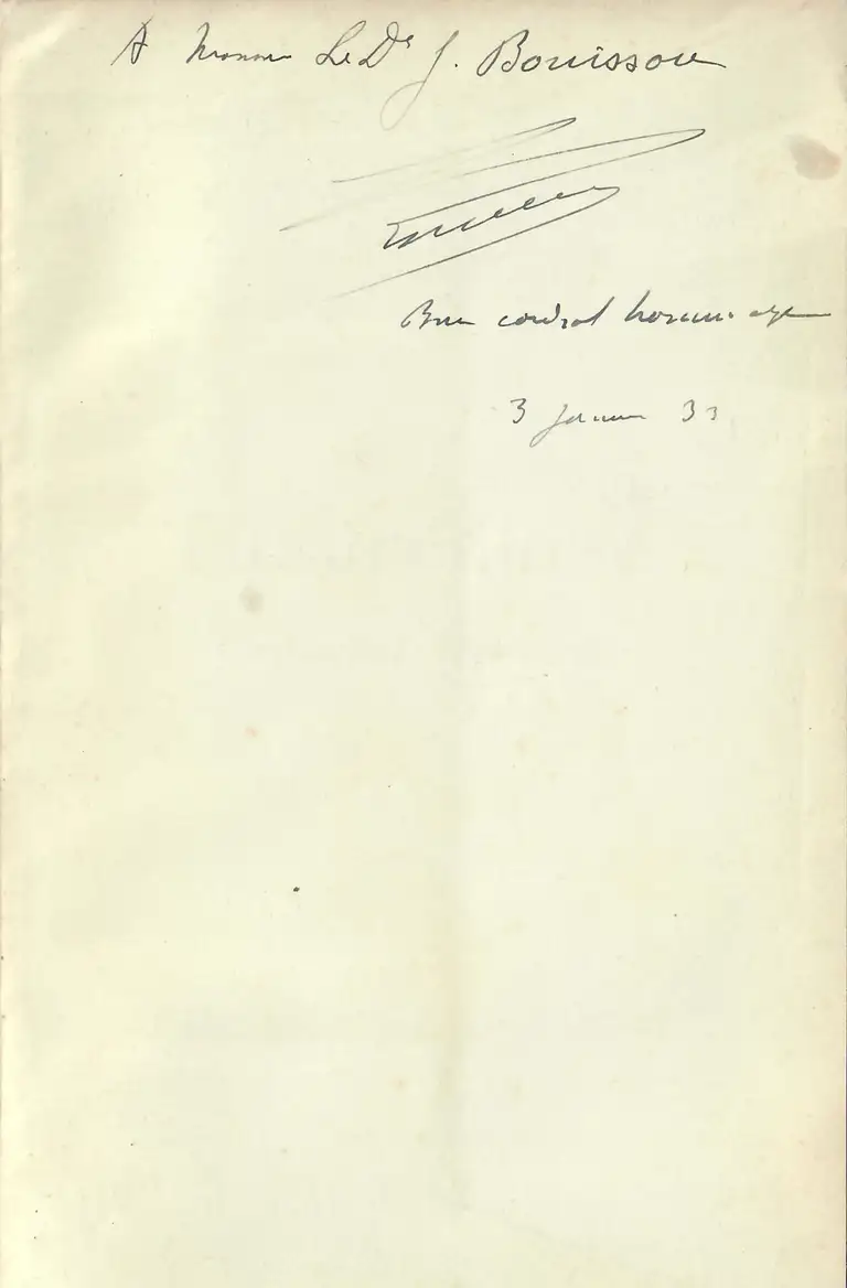 Tuberculose contagion, hérédité - 2e édition - envoi autographe - 1938