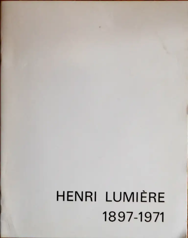 Henri Lumière 1897-1971 - 1971
