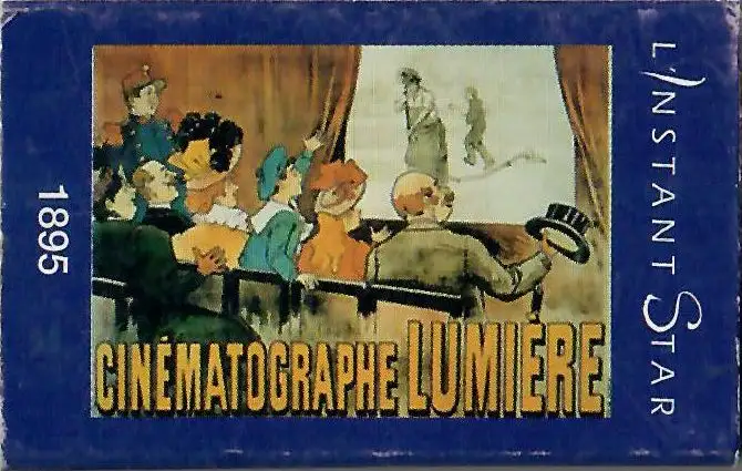 1995 - Boîte d'allumettes affiche Cinématographe par Marcellin Auzolle - recto