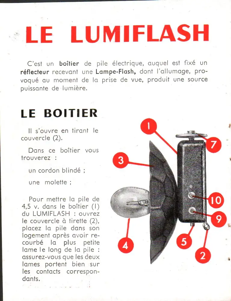 1954 - Notice Lumiflash - page 2