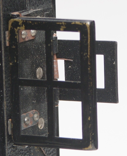 Viseur iconomètre noir en croix 46 x 33 mm - V2